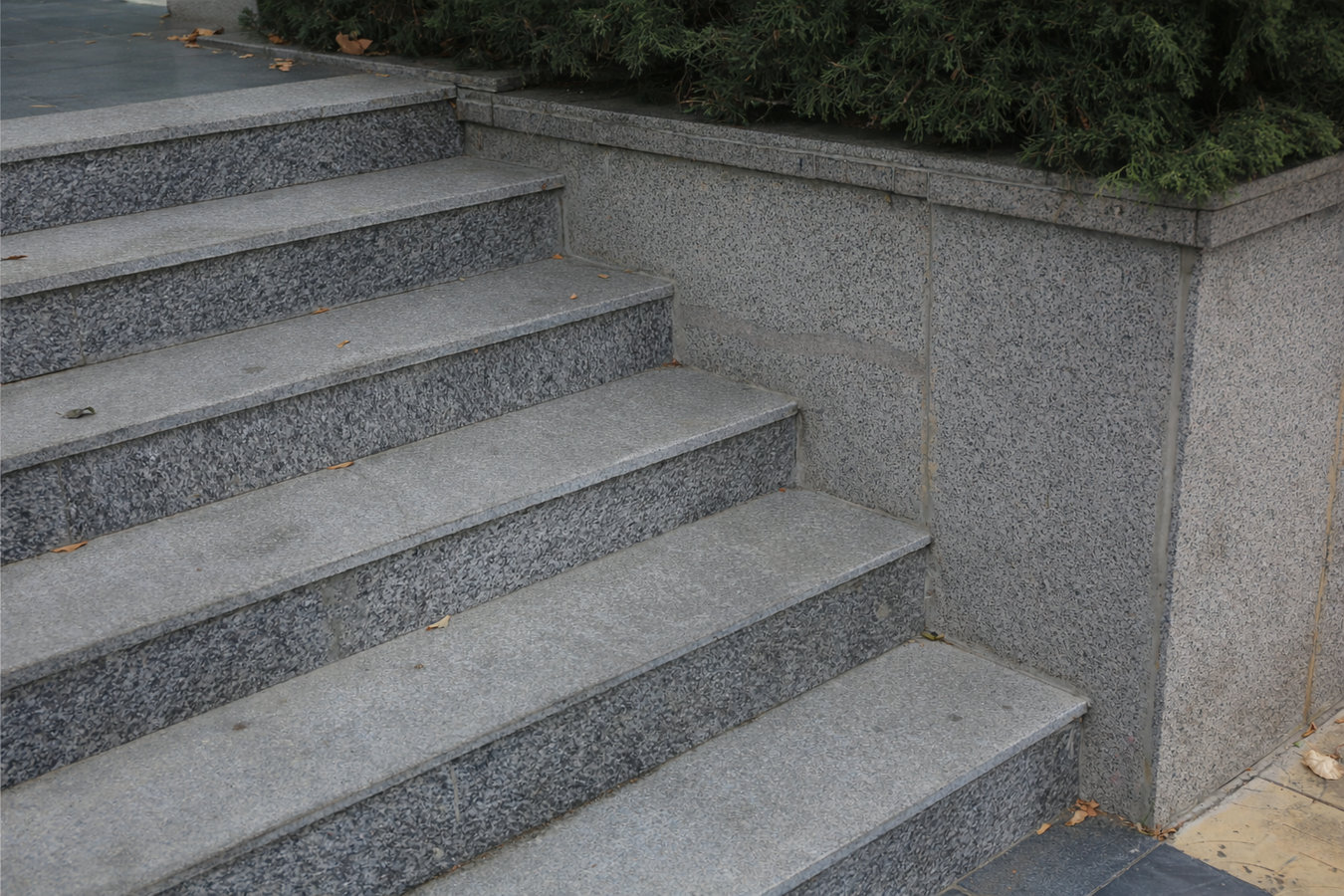 Concrete steps construction